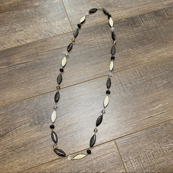 Long Beaded Infinity Necklace Accessories Jewelry Statement - Picture 4 of 4